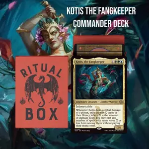 Kotis the fangkeeper commander deck - Ritualbox custom commander deck- fully sleeved w/ deck box