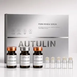 Micro Infusion PDRN Facial Serum Set + 5 Applicator Bottles – Deep Hydration, Smooth & Glow Skin Care Kit, Lightweight Daily Skincare Solution