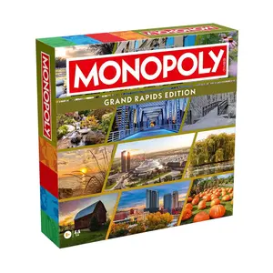 Hasbro Monopoly Grand Rapids, MI Edition