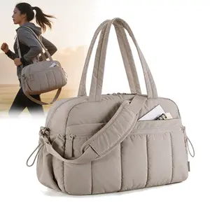 Ladies' Gym & Travel Duffle Bag - Waterproof Carry-on Weekender with Wet Pocket | Versatile Cloud Bag for Personal Items Outdoorfun