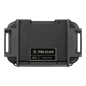 Pelican R60 Small Fishing Tackle Box with Removeable Tray - Crushproof, Dustproof, Waterproof