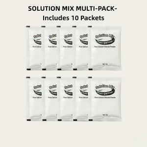 10 Pack Magic Water Sprite Accessories Powder, DIY Craft Quick Setting Dissolving Powder, Toy Refill Set, Fun Creative Play