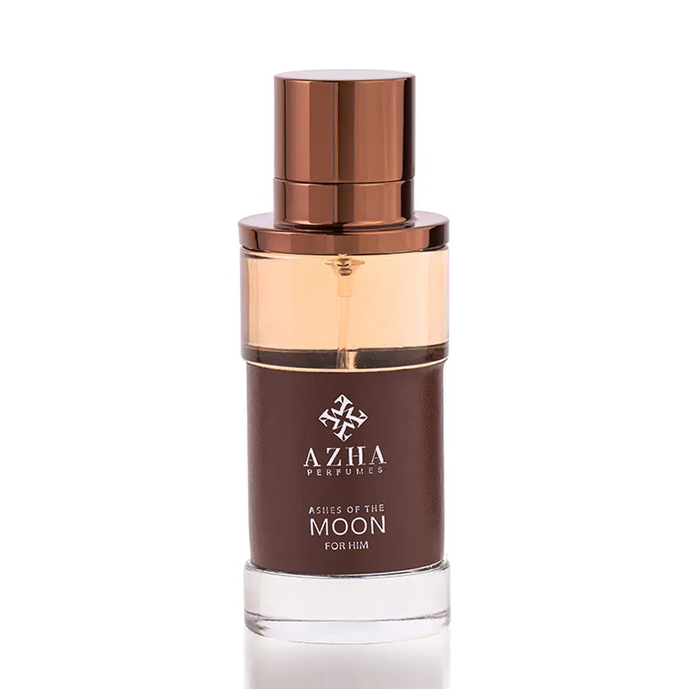 AZHA PERFUMES Ashes of the Moon EDP for Men, Elegant Body Fragrance Mist with a Coriander Musk Scent for Adults, 100ml, Elegant Perfume Mist, Male Wear, 3 To 3.9 Fl Oz, Bottle, Bold Sensual