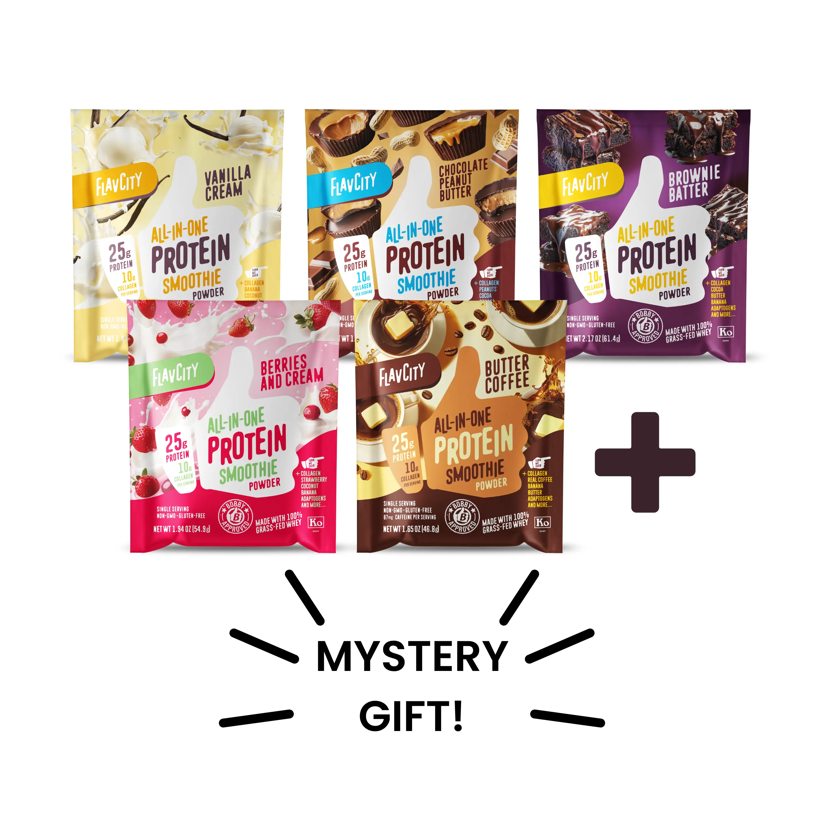 TikTok EXCLUSIVE Protein Smoothie Sampler Bundle