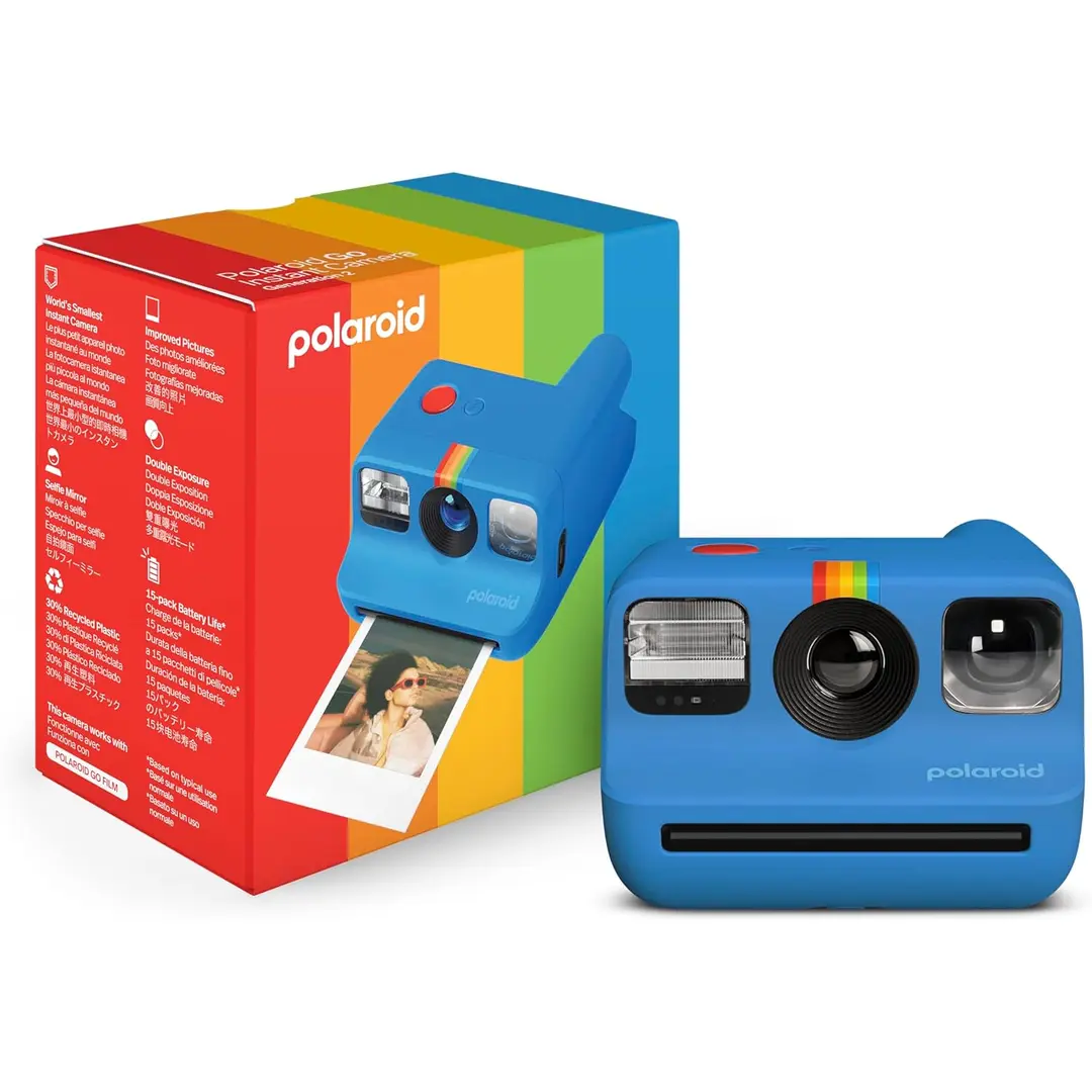 Polaroid Go Generation 2 - Mini Instant Camera - Blue (9147) Polaroid Go Generation 2 - Mini Instant Camera - Blue (9147)