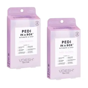 VOESH Pedi in a Box Ultimate 6 Step, Sage Fullness, Spa Pedicure, DIY Pedi, Home Pedicure Kit, Pedi in a Box, Pedicure, Foot Care, Pedi Products, Spa Care, Foot Spa