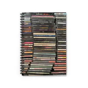 CD Collection Hiphop  102-Spiral Notebook - Ruled Line