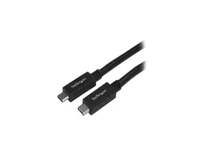 StarTech USB31CC50CM USB C to UCB C Cable - 0.5m - Short - M/M - USB 3.1 (10Gbps) - USB C Charging Cable - USB Type C Cable - USB-C to USB-C Cable