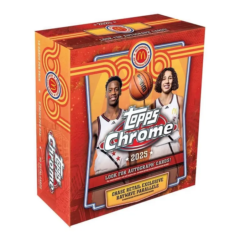 2025 Topps Chrome Mcdonalds Mega Box (NEW PRODUCT)