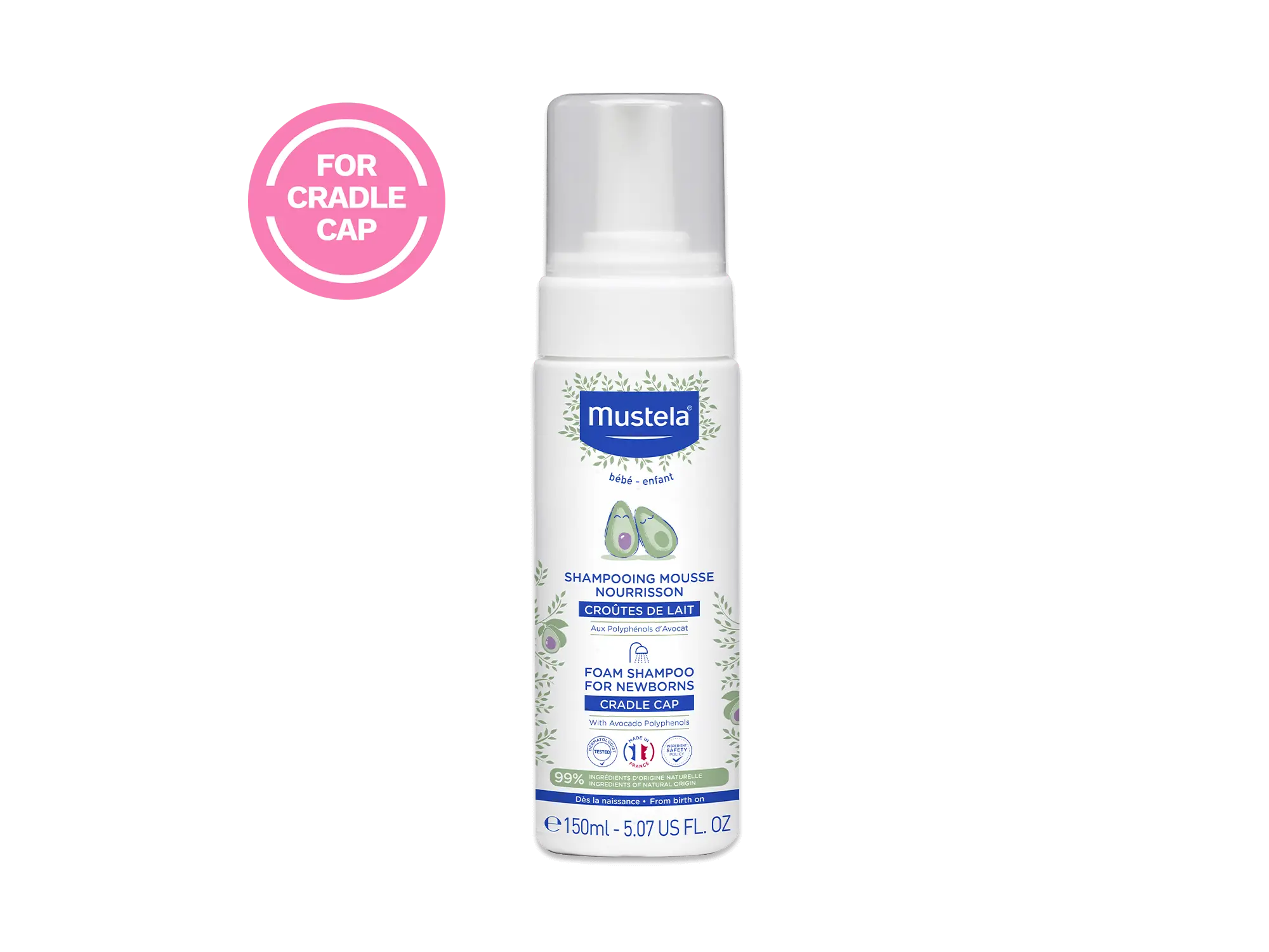 Foam shampoo for newborns Foam shampoo for newborns