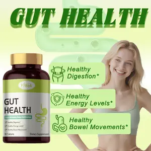 Vffiek Gut Health Tablets - Natural Support for Digestion, Energy & Bowel Movements