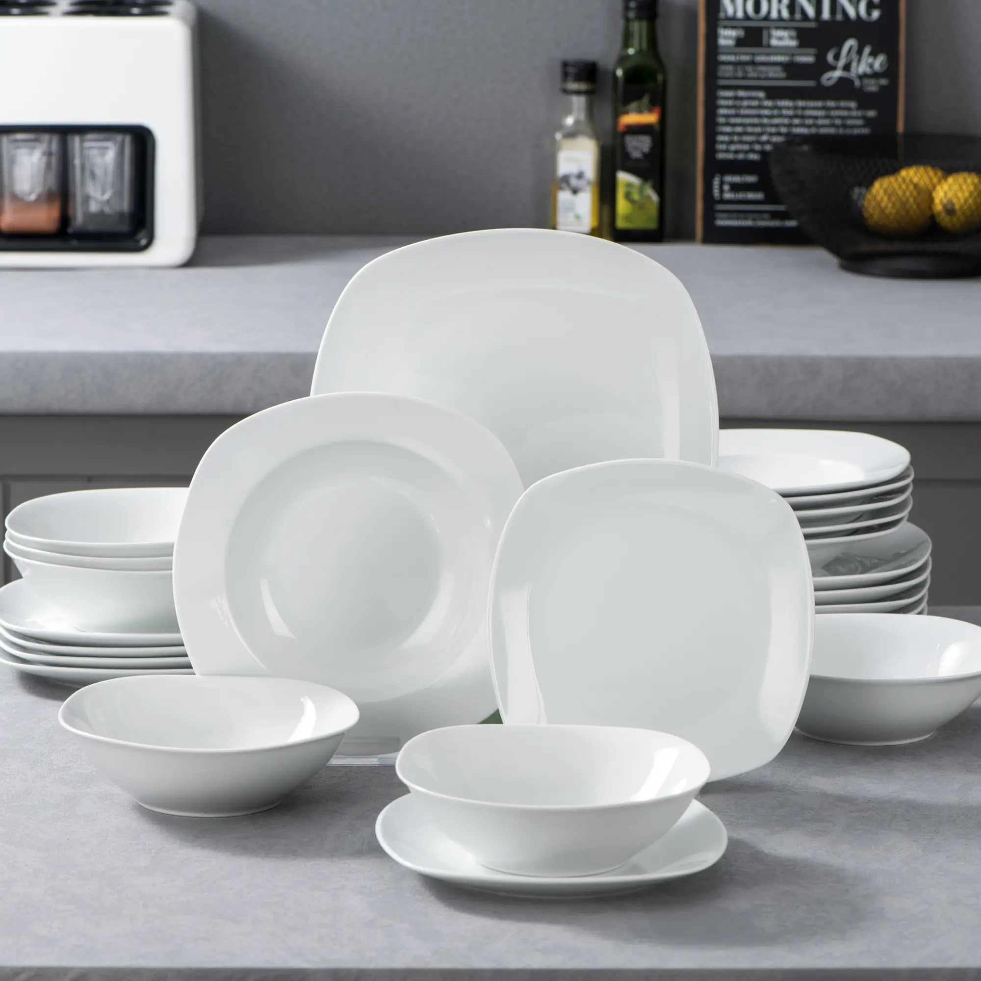 24 PCS(Service for 6) - White