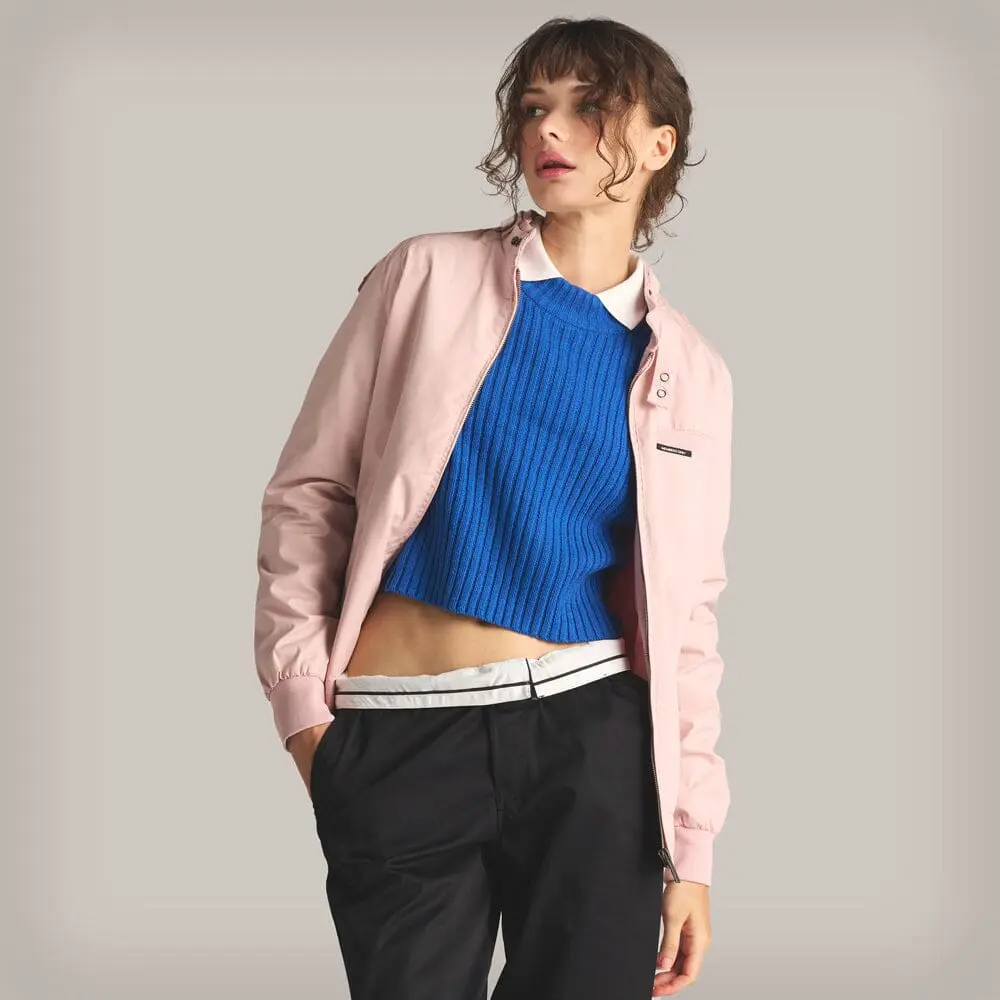 Members Only Women's Classic Iconic Racer Jacket (Slim Fit)