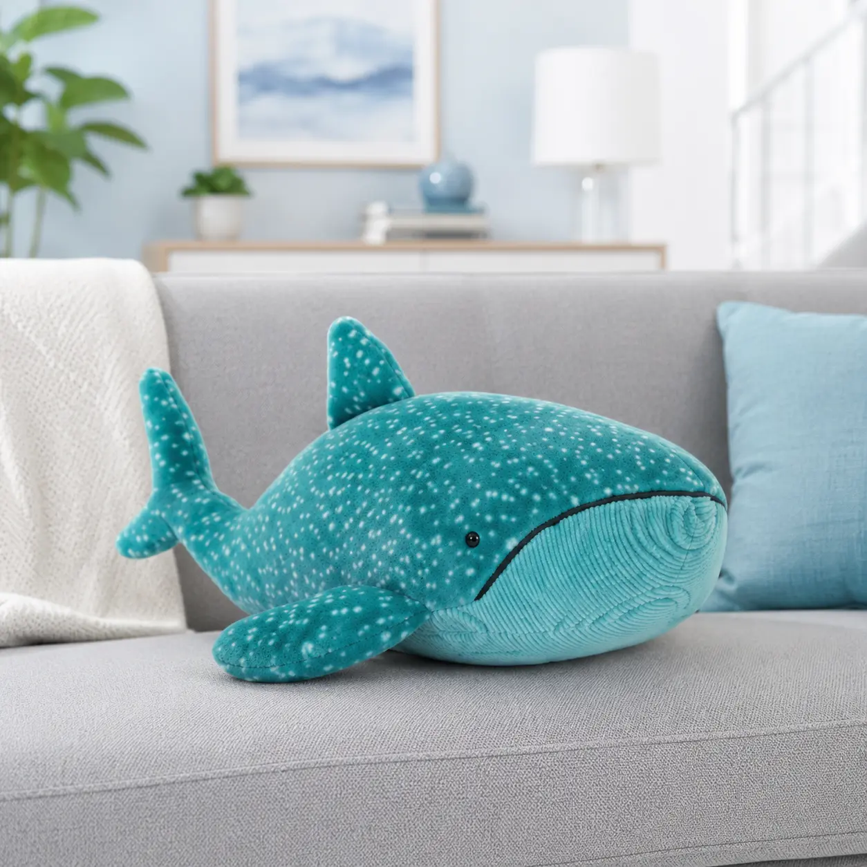 Jellycat Sullivan Whale Shark Plush Stuffed Animal Soft Ocean Toy Gift