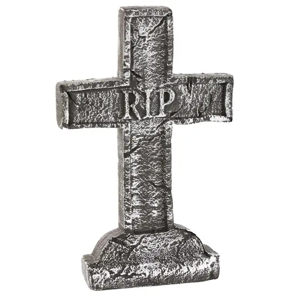 RIP Cross Halloween Decoration