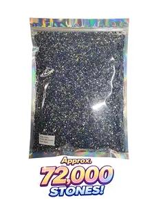 MEGA Bag - SS10 AB Glass Hotfix Rhinestones – Approx. 72,000 High Quality Stones for Bling Projects - Rhinestone Shirts | Crafty Guy Bling