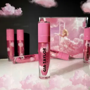 MM Cloud 9 Strawberry Lemonade Lipgloss /  Hot Pink Iridescent Shimmer Shine Lipgloss / Vegan, Cruelty Free, Smooth, Hydrating, Non Sticky