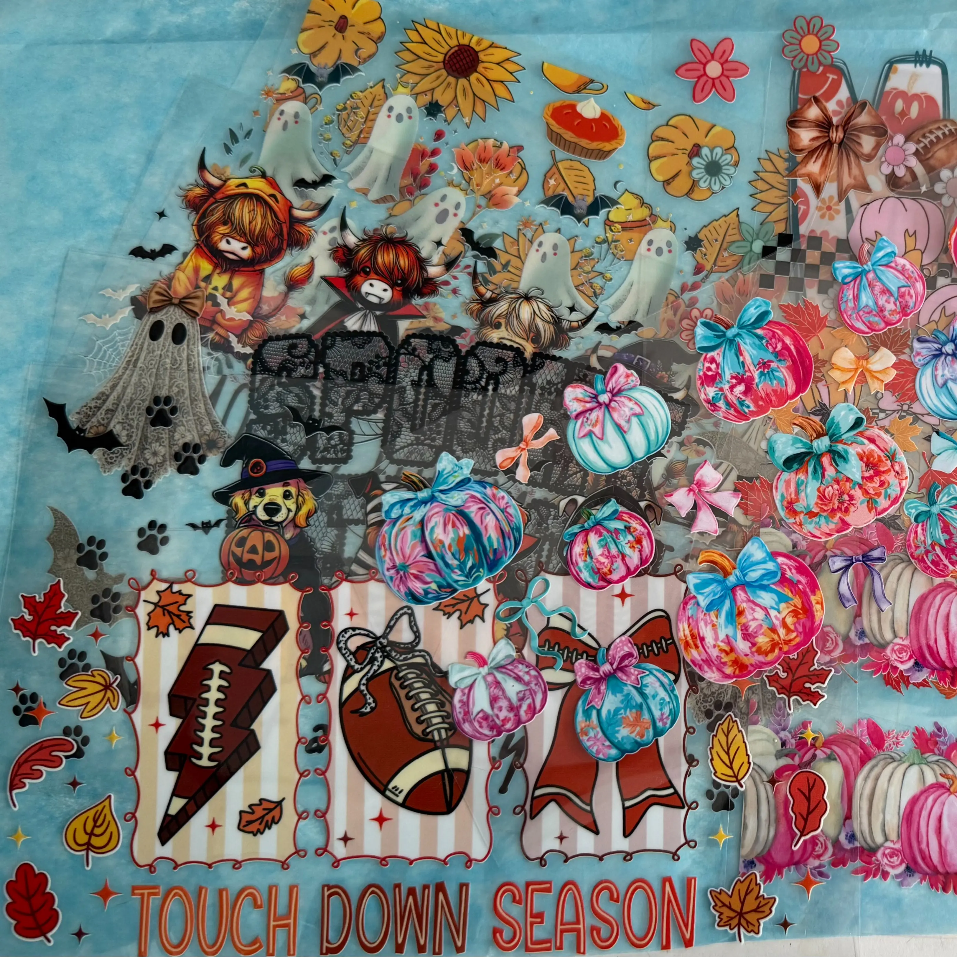 PBC Fall & Spooky Designed Single Wraps_UVDTF Wraps & Decals_ Cup Wraps/ Decals Designs