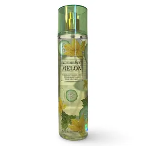 Cucumber Melon Fragrance Body Mist 8 Fl Oz  Scent Luxurious Floral Notes 236 ml Serene Garden Oasis Timeless Beauty Eau Fraiche Spray Body Perfume