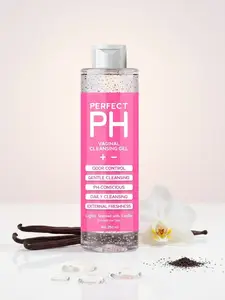 Perfect PH Balanced Shower Gel - Daily Gentle Feminine Wash - Lightly Vanille Scented - Odor Control - Balanced Cleanser