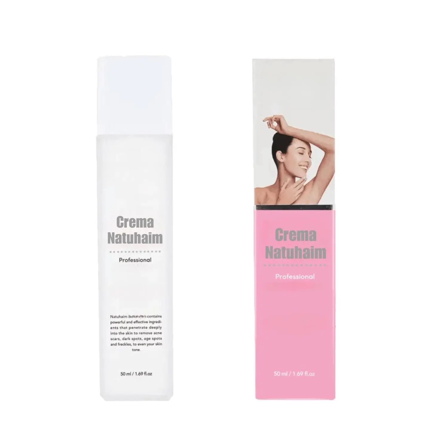 Crema Rosa Natuhaim - Skin Care Cream, 1.69 fl oz, 50ml