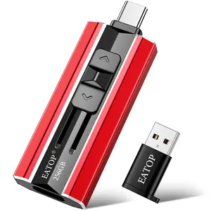 EATOP USB 256GB 512GB 1TB Flash Drive Intended for iPhone iPad, Memory Stick Storage for Photos and Videos Backup, Compatible with iPhone iPad Android PC, Plug and Play, No Application Required (1 PACK)