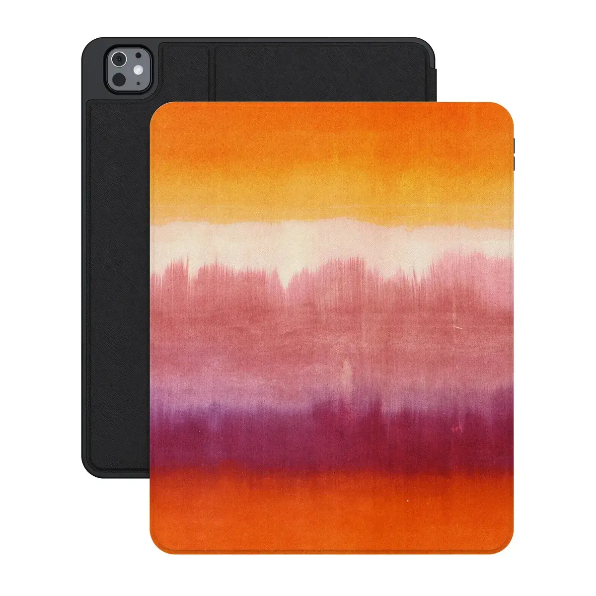 Casely Foldable Durable Aesthetic iPad Casing - Sunwashed Canvas Design, Last Light Style, Shock Protection for iPads, Magnetic Front