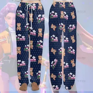 Rumi Choo Choo Pajama Pants , K-Pop Pajamas, Anime Sleepwear Pants, Kpop Loungewear Gift for Fans