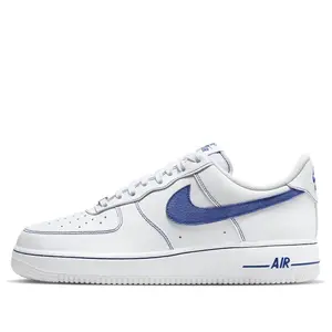Nike Air Force 1 Low '07 LV8 'White Deep Royal Blue' HQ2037-100