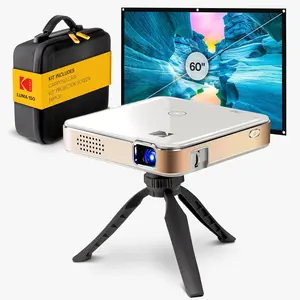 Kodak Luma 150 Pico Projector, Rechargeable Ultra Mini Projector w/60" Screen, Tripod & Case