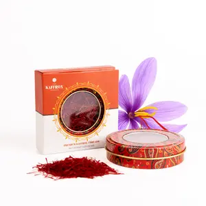 The Saffron Reserve Authentic Saffron Premium Super Negin A+ Grade Non-GMO Organic Lab Tested Pure Red Flavor Spice for Tea Paella Rice Desserts with Free Recipe eBook (1 gram)