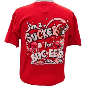 Buc-ee's Valentines Day TShirt I'm a Sucker for Buc-ee's Shortleeve Crewneck 2026 Special Edition