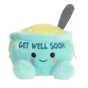 Palm Pals Adorable Welly Chicken Soup 5 inch Blue Mini Soft Plush Collectable Stuffed Animal