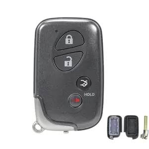 Replacement For Lexus ES350 GS350 IS250 GS450h Remote Control Car Key Fob Shell Case 4 Button 2007 2008 2009 2010 2011 2012