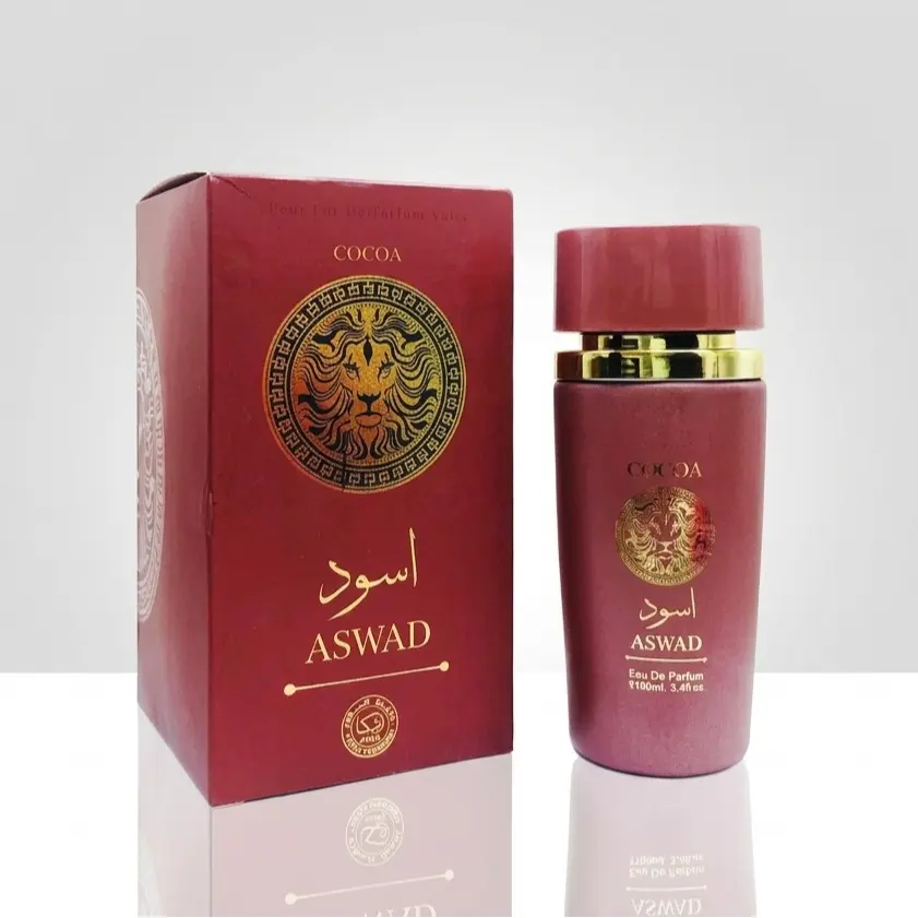 Aswad Cocoa Cologne - 3.4oz EDP - Cacao, Vanilla Bourbon,Amber - Men's Fragrance