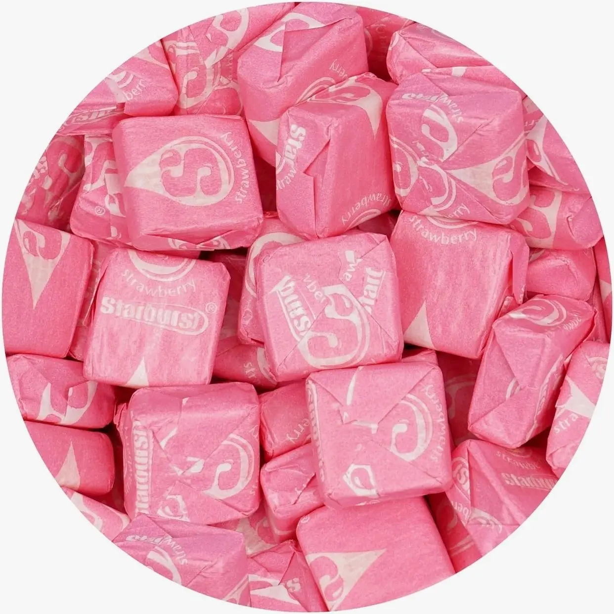 Starburst-All Pink Candy, 1lb Bulk Bag (Approx. 90 Pieces), Pink Candy For Buffet