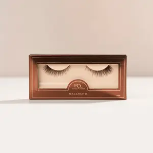 House of Lashes Macchiato - Brown Faux Mink, Cruelty - Free Eyelashes for Natural Makeup looks