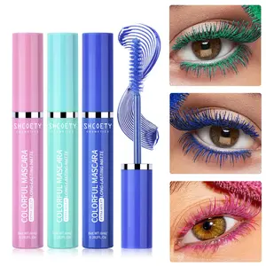 Colorful Volumizing Mascara Stick, 1 Count Long Lasting Matte Eyelash Extensions Mascara, Professional Cosmetic Eye Makeup Products