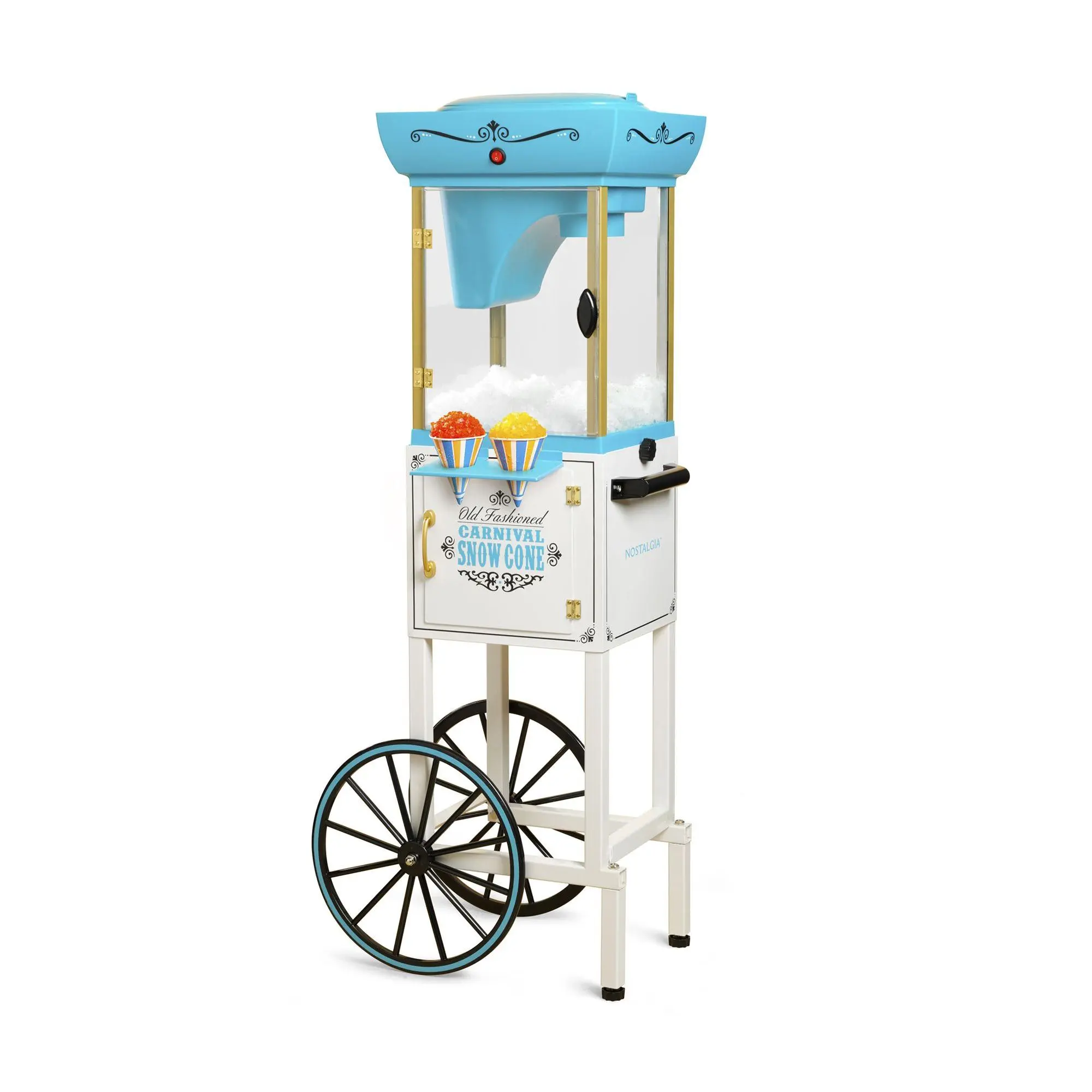 Nostalgia Deluxe Snow Cone Cart Nostalgia Deluxe Snow Cone Cart