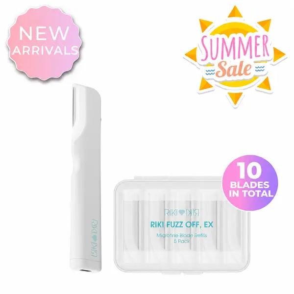 Buy Riki Ex Fuzz Off get Microfine Blade Refills