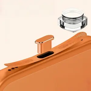 Dust Protection Kit for iPhone 17 Pro Max, Charging Port Dust Plug + Speaker Dust Cover, Dustproof Cover, Model Sp240908
