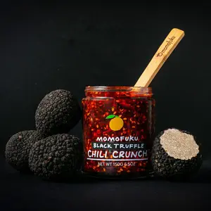 Black Truffle Chili Crunch - Savory and Sweet Dip - Flavor