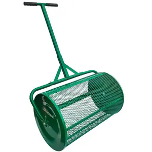 LANDZIE 24 Inch Compost and Peat Moss Spreader