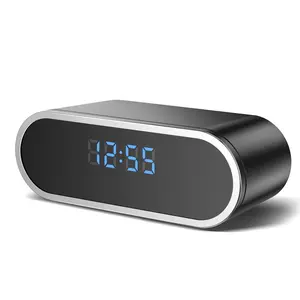 WiFi Mini Camera with Clock for for Outdoor/Indoor, Security Camera with AI Motion Detection,Night Vision,Easy to Use & Install