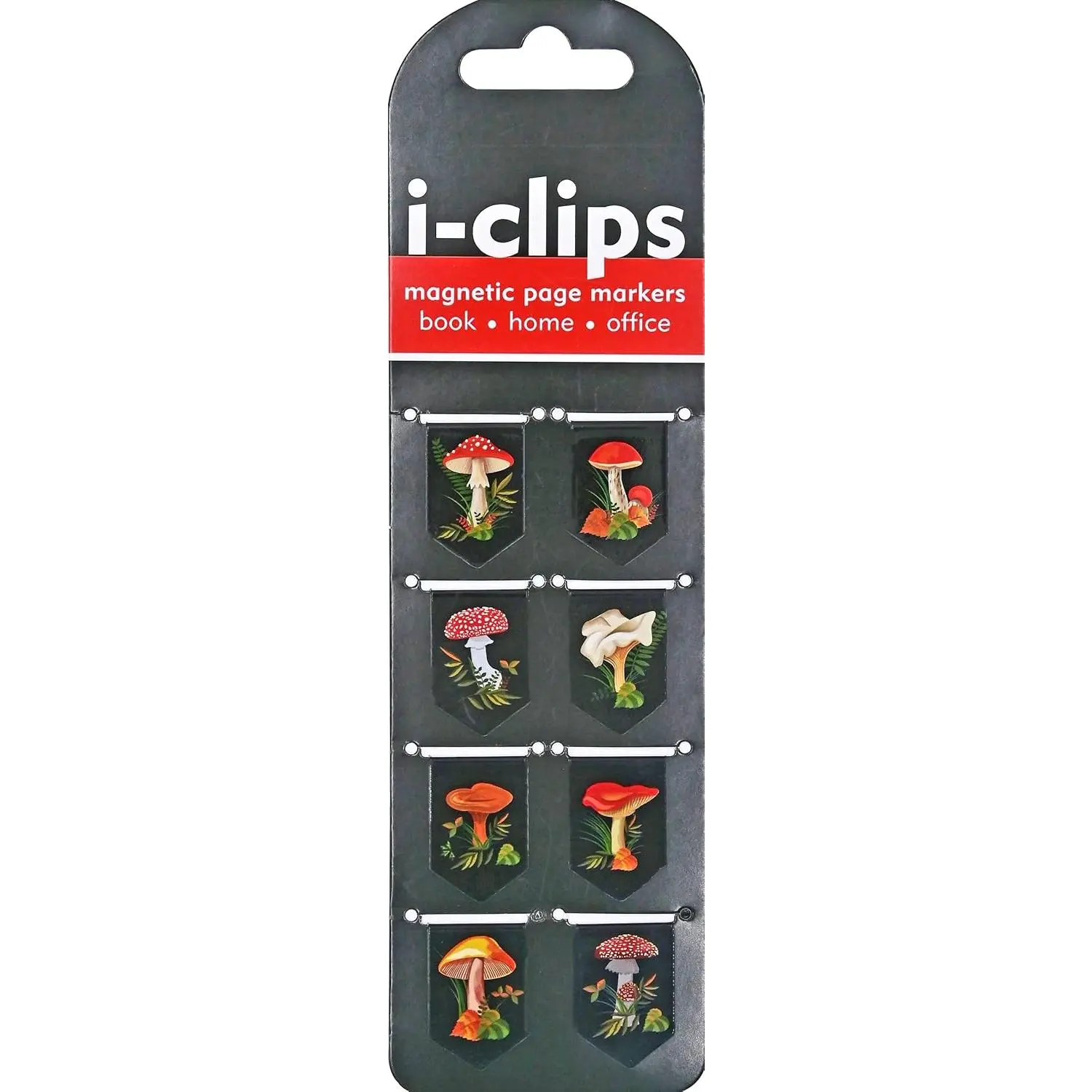 Mushrooms i-Clips  Page Markers (Set of 8  Bookmarks) - Paperback