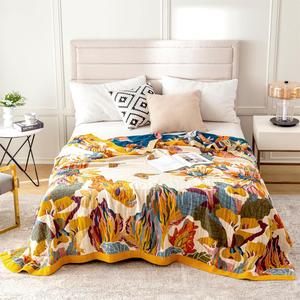 boho bird & floral printed soft warm blanket, 1 count valentine's day soft lightweight bed blanket, flannel fleece blankets, flannel throw blanket for sofas, bed, travel, picnics, home decor, blanket gifts for her