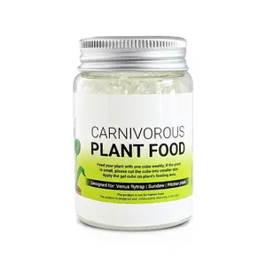 Venus Flytrap Food, Solid Gel Carnivorous Plant Food, 2.5OZ. Designed for Venus Fly Trap, Sundew, Pitcher Plants and Other Carnivorous Plants