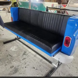 Tailgate bench mancave furniture garage decor