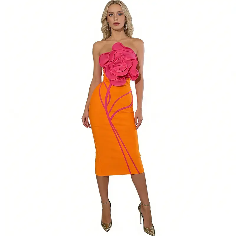 two piece prom dress Two Piece Prom Dresses,One Shoulder Prom Dress with Pockets,PD00451, US26W / Burgundy