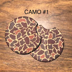 Custom Car and Truck Coasters With a gift - Camo Coaster- Truck Accessories- Camo Car Coaster- Mama Tried - Lighting mcqueen - Ramone